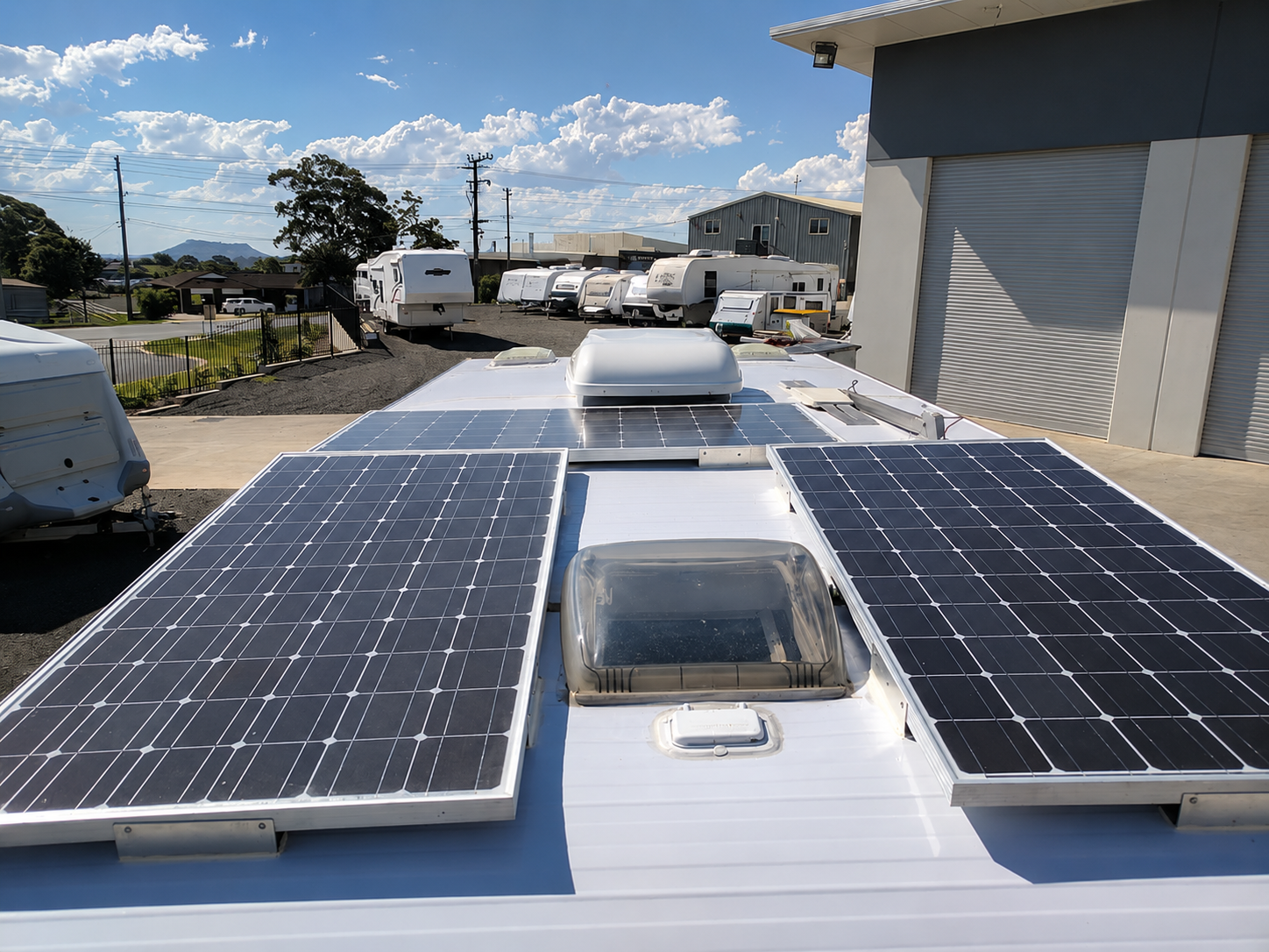 Lithium battery and solar upgrades